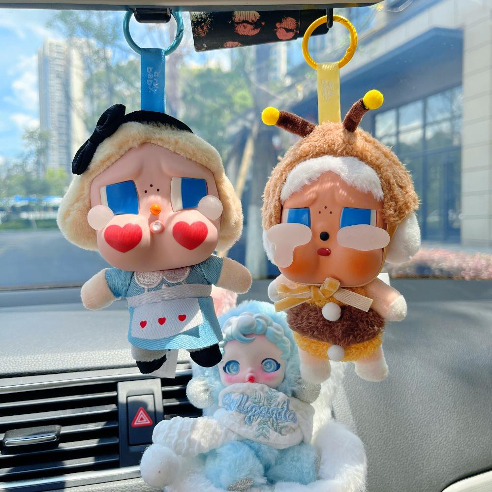 Car Pendant labubu Crybaby Crying Series Blind Box Figures Vinyl Face Doll Crybaby Pendant Mystery Box Toy bag charm Gift Children's birthday gift
