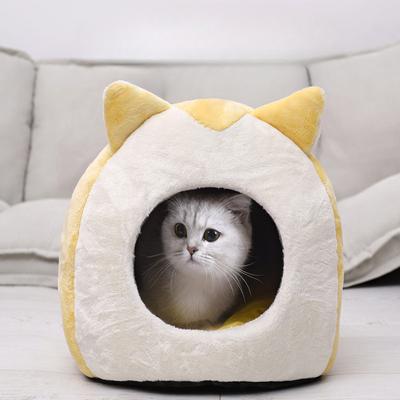 Vhodné pre mačky a psy Mačacia štvorsezónna búda Mačací domček Jiji Búda, Letná mačacia vila Uzavretá mačacia búda pre malé psy