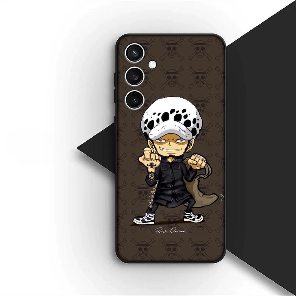 Trafalgar D Water Law One Pieces Luffy Phone Case for Apple iPhone 17 16 14 15 Plus Pro Max 16E ProMax + 15Plus 15+ 16+ Cover
