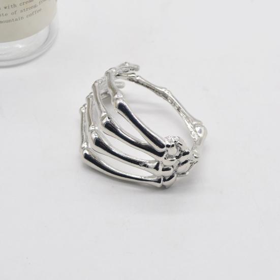 Arm Ring Bracelet Dark Style Adjustable Skull Hand Wristband Clothes