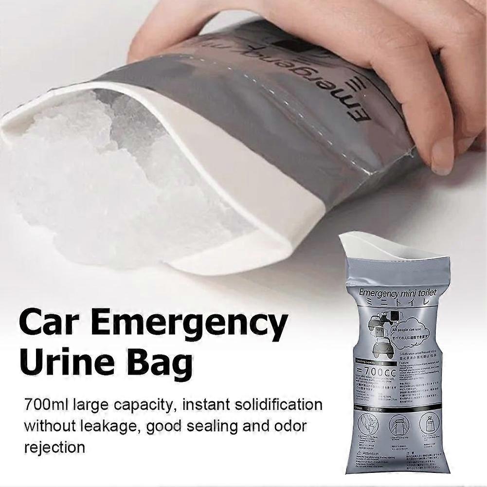 700ml Disposable Urine Bag - Leak Proof Odor Control Emergency Bottle
