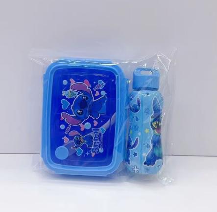 Plastic Airtight Leak Kids Lunch Box for Kindergarten, Reusable Food Container One Size
