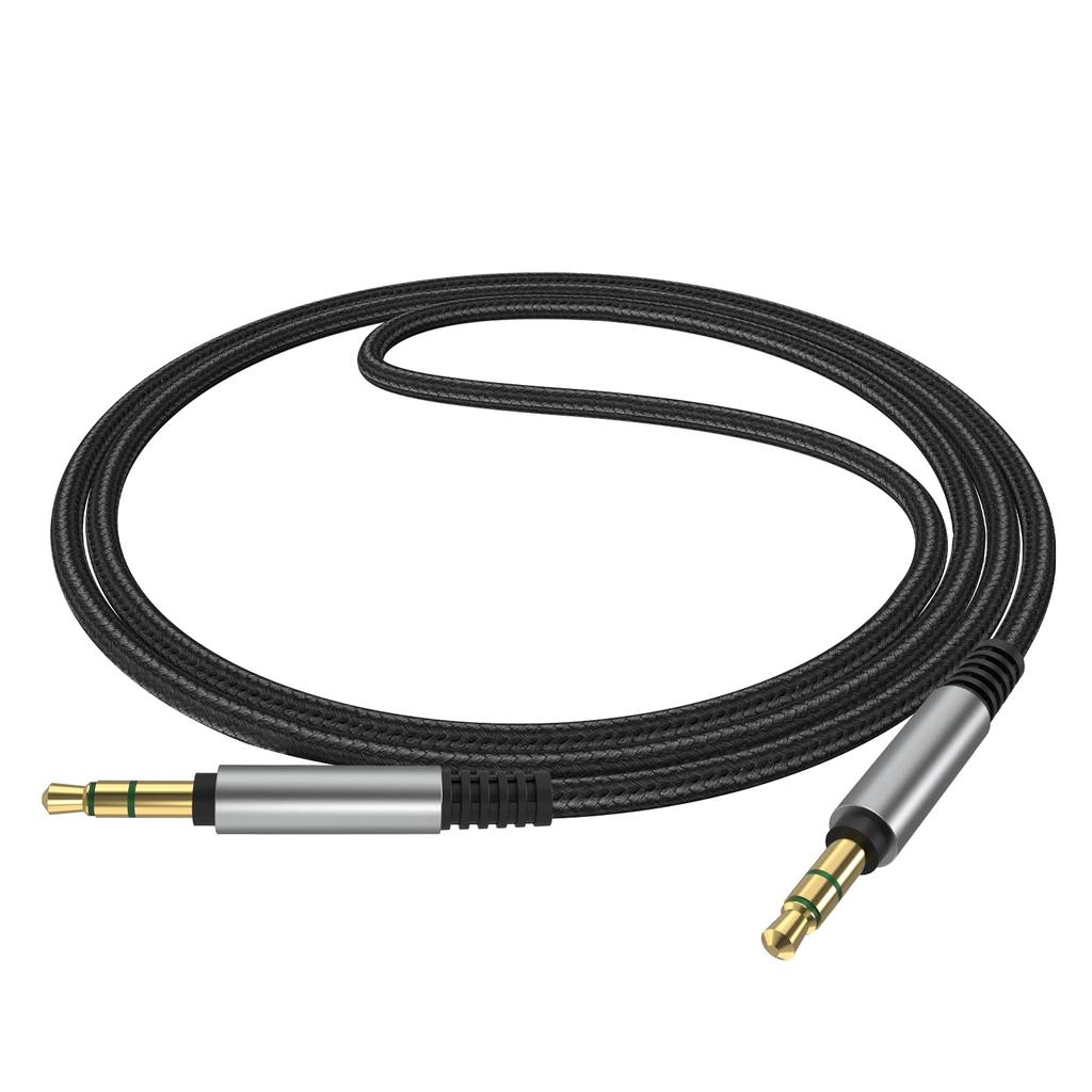 Cablu Geekria împletit din nailon Compatibil Cablu audio Se potrivește Sony Sony INZONE H5 Căști AUX 1.2m MDR-1AM2 MDR-XB950N1 WH-ULT900N WH-XB920N WH-1000XM5
