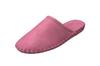 Pansy 9554 Women's Hand-Knitted Stain-Resistant Indoor Slippers, Made In Japan, Size L, Rose