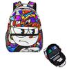 Cuphead Anime Spiel Schülerrucksack Schultasche Wanderrucksack Tagesrucksack für Herren Damen Mode Buchertasche Umhängetaschen