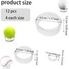 Spherical Transparent Display Stand for Eggs and Jewelry
