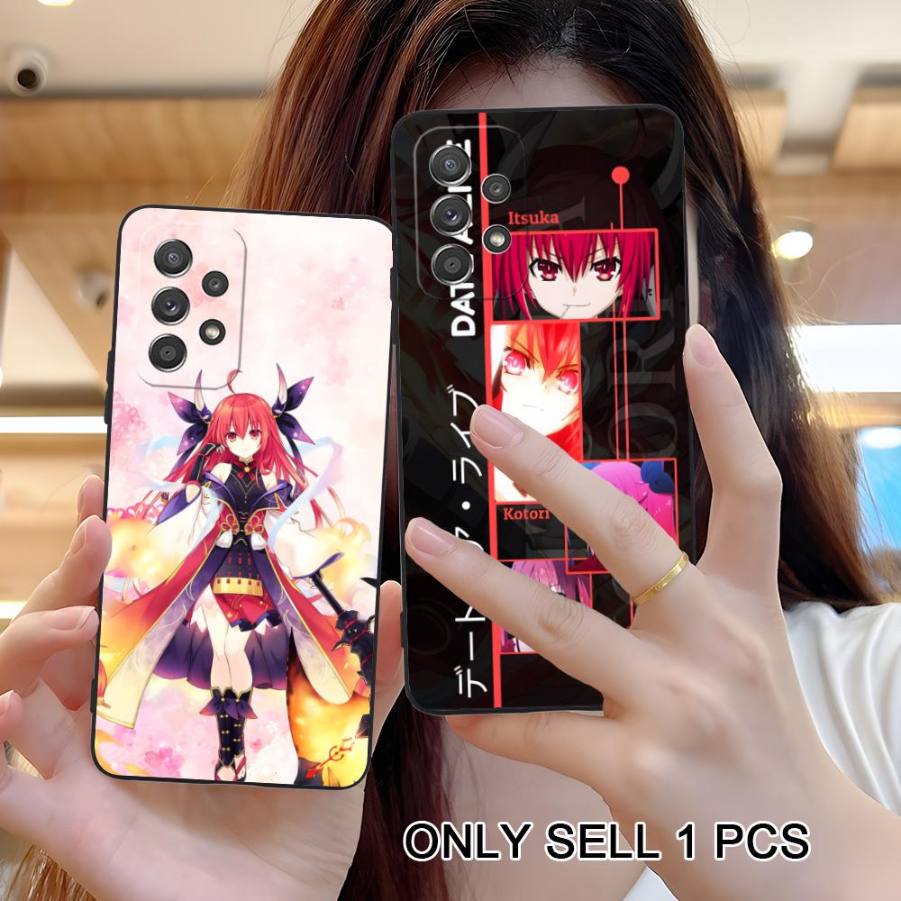 Date a Live Kotori Itsuka Matte TPU Mobile Phone Case for Samsung Galaxy A56 55 54 53 52 51 36 35 34 23 16 15 5G Colorful Cover
