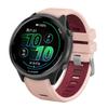 20 mm silikonklockarmband för Garmin Forerunner 170 70 570(42 mm) 645 245 165 158 55 Vivoactive 5, Mjukt Ersättningsarmband