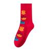 Gift Box Red Socks for the Year of the Horse 2026 Cotton Mid-Calf Socks for Men and Women Lucky Red Long Socks New Year Gift