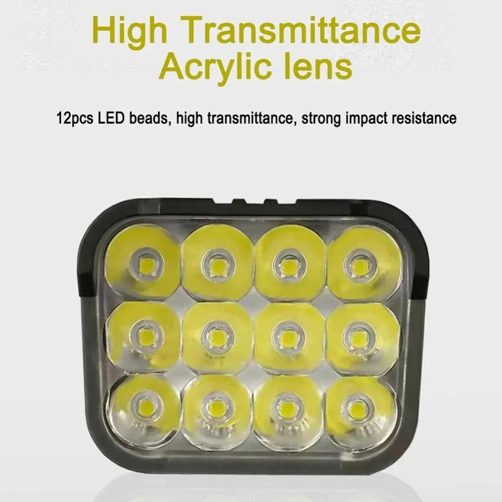 5 Trybów Oświetlenia 12 LED Lampa Rowerowa 140dB Głośniki Wodoodporna Lampa Bezpieczeństwa Roweru Jasna Akumulatorowa Przednia Latarka MTB