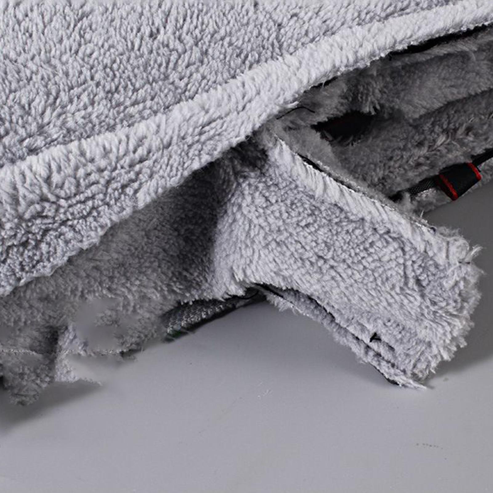 

Motorcycle Handlebar Gloves Windproof Warm Waterproof Cycling Supplies With Reflective Strips Bike Handlebar Mittens For Daily CN