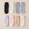Autumn Winter Non-Slip Coral Floor Socks Carpet Sleep Slippers Indoor Home Short Sock Women Thick Warm Socks