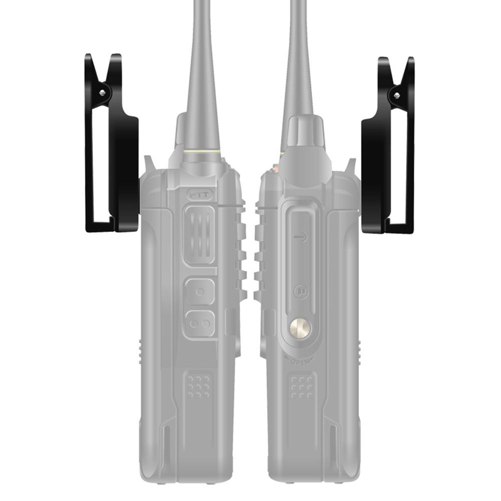 

10 шт. водонепроницаемый черный зажим для рации на ремень аксессуар для BAOFENG UV-9R Plus