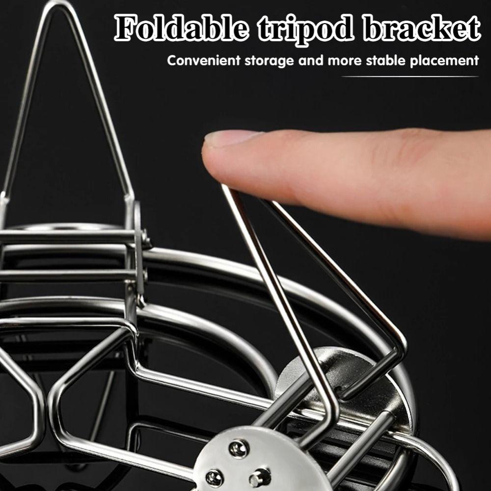 Heat-rsistant Telescopic Steaming Rack Saving Space Tripod Cooking Stand Cooling Tray  Heating