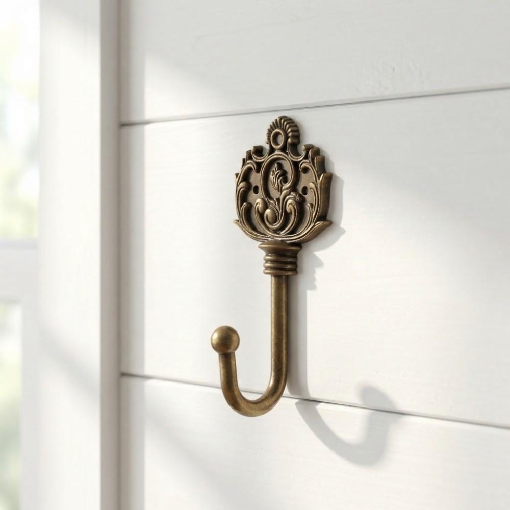 Home Decoration Hanging Key Holder Iron European Style Metal Hook Nordic Style Wall Hook Home