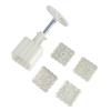 Ice Skin Pastries Mold Hand Pressed Mooncakes Mold Square Bean Pastes Cake Molds Plastic Desser Mould for Cooking Lover