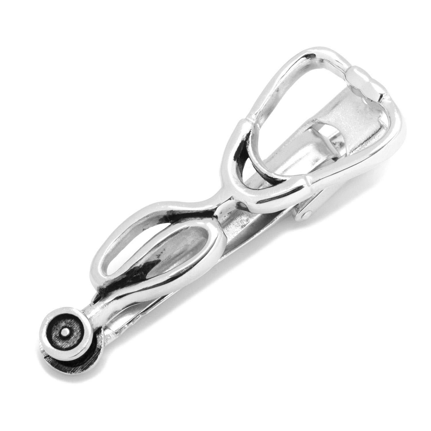 

Ox Bull Stethoscope Stethoscope Tie Clip Tie Bar & ob-sth3d-tc