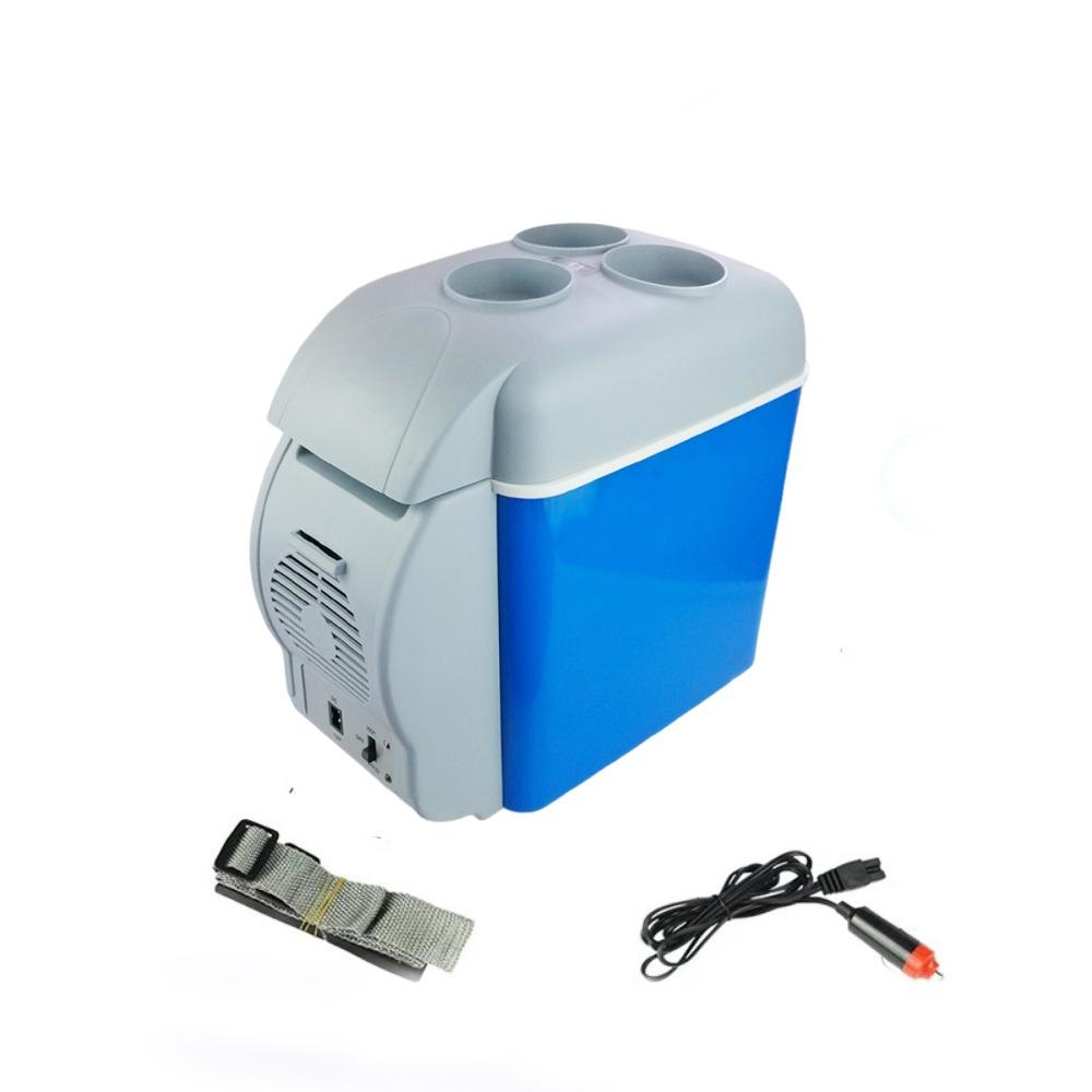 

Lightweight Car Mini Refrigerator 7.5 Liter Capacity Car Fridge Outdoor Travel синій
