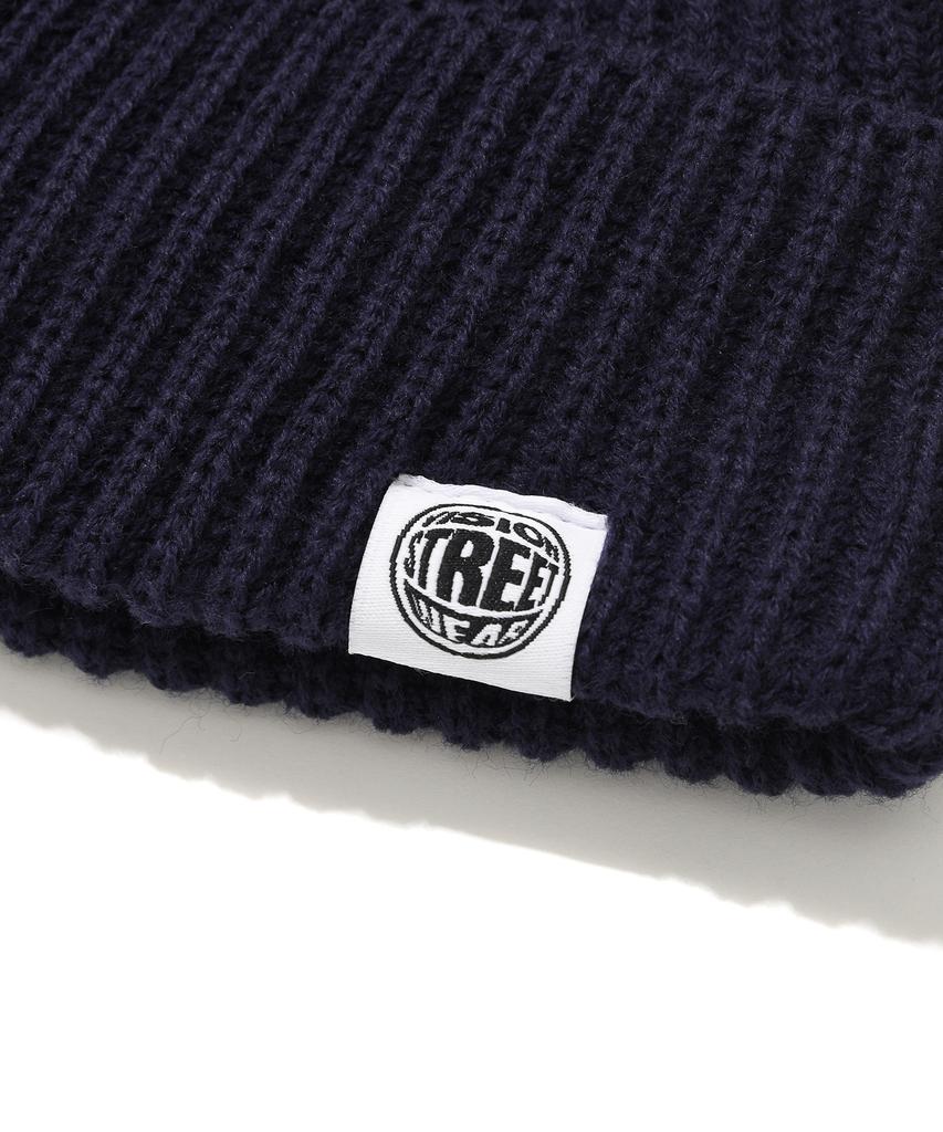VISION STREETWEAR Vsw D-Logo Beanie Navy