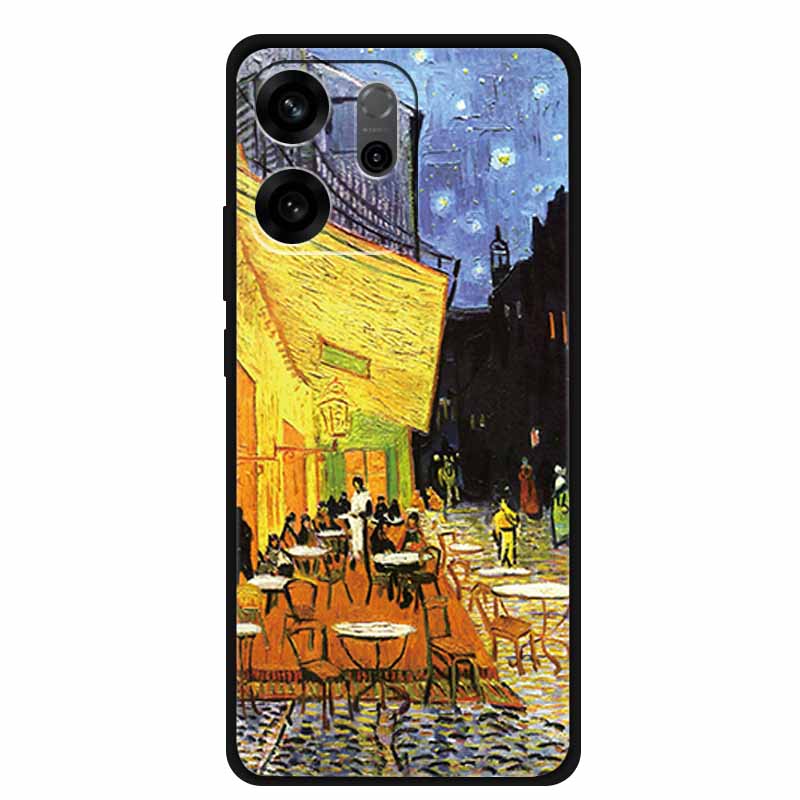 For Oppo Reno14 F Case CPH2743 Moon Wolf Soft Silicone TPU Phone Case for Oppo Reno 14F Dustproof Back Cover Coque for Reno14 FS -OPPO Reno14 F