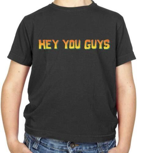 Hey You Guys Kids T-Shirt - Goonies - Film - Quote - One Eyed Willy - Mikey 110