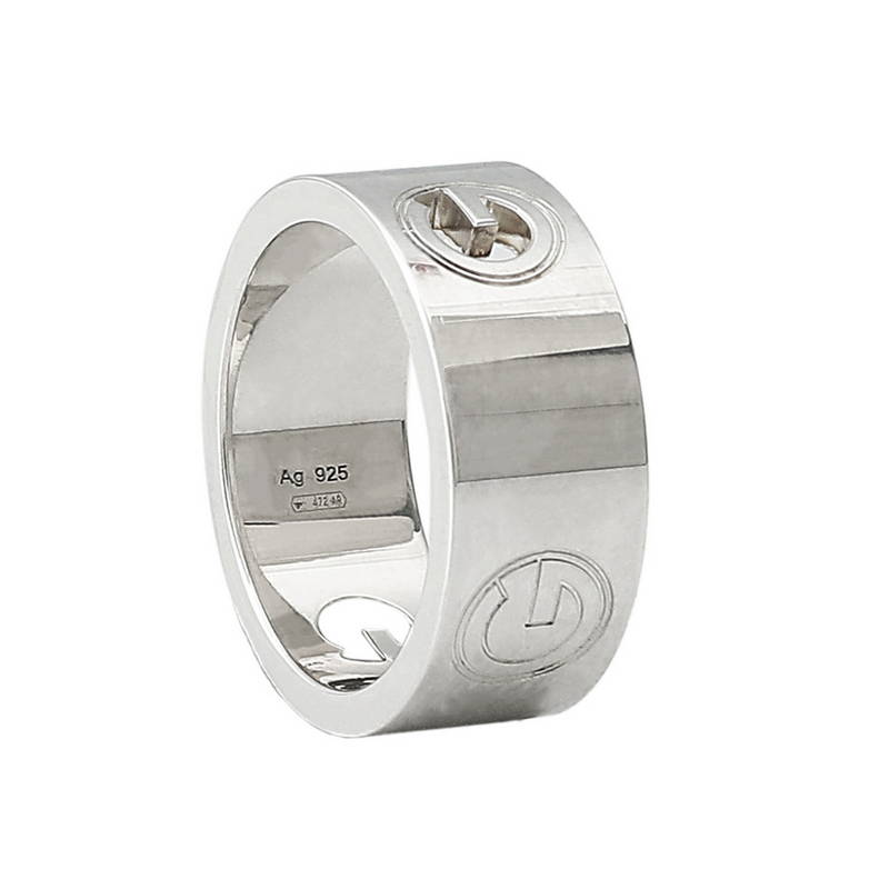 Gucci Minimalist Romantic 925 Silver Ring Unisex ring 190528J8400 14