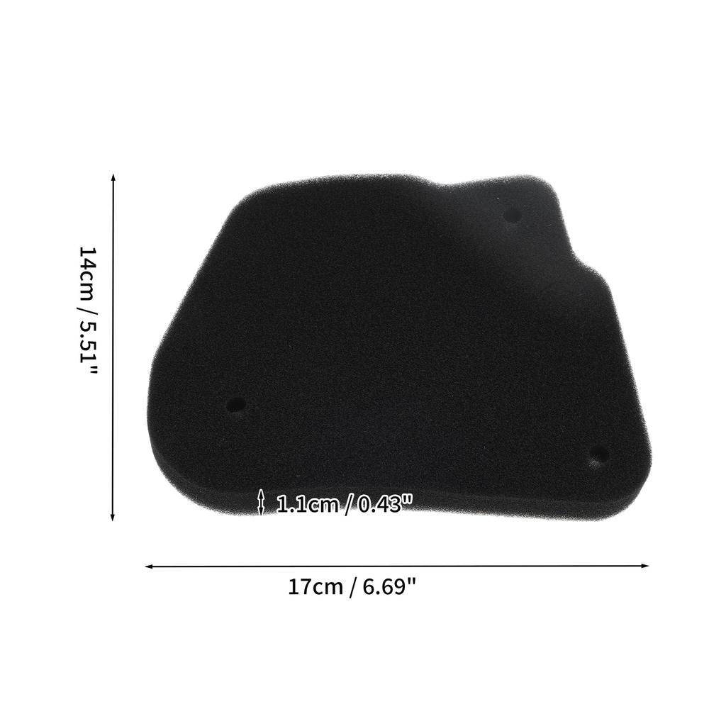 BULLSPANN Motorcykel Luft Luftfilter Luftinsats Luftfilter Skumplatta Passar Yamaha