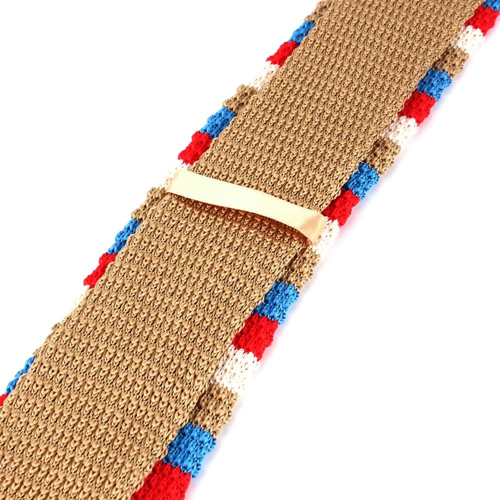 Nowe Dzianinowe Krawaty Dla Mężczyzn Kobiet Cienki Krawat Codzienny Pasiasty Krawat Chłopca Dziewczynki Dzianinowy Krawat Prezent Pan Młody Cienkie Krawaty Na Ślub