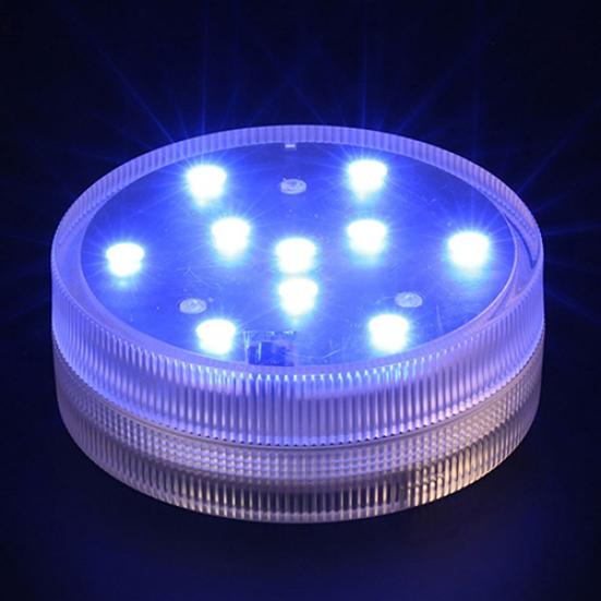 Nedsenkbar flerfarget LED-lyslampe Dekorativ lampe med IR-fjernkontroll