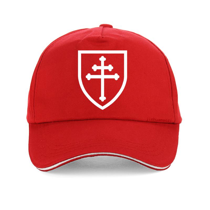

Classic Lorraine Cross Signet Unisex hat Orthodox Cross printing Baseball Cap Unisex Punk Style adjustable Snapback hats gorra Adjustable