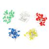 100pcs/set 5MM LED Diodes Kit F5 LED Lights Emitting Diodes Assortment Set Kit Red Green Yellow Blue White Diy Electronics Set