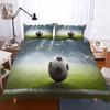 Men Bedclothes Sports Fotbal Bed Cover Sets Comfortable Soft with Soft Fabric Duvet Set Beding Sets Socer 172*218cm 20*230cm Bedsets Young Boys