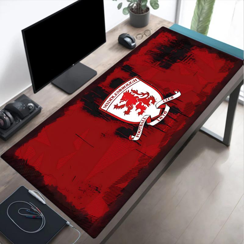 Middlesbrough Football Club Crest Mouse pad, Gaming Mouse Pad, keyboard pad, Desk Decor for computer notebook Fan Gift Birthday Gift