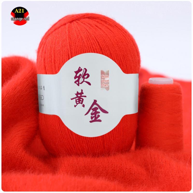 Buy One or Two Skeins, Get One or Two Free: Cashmere Hand-knitting Yarn, Three-ply Medium-thick Wool Yarn for Scarves.
