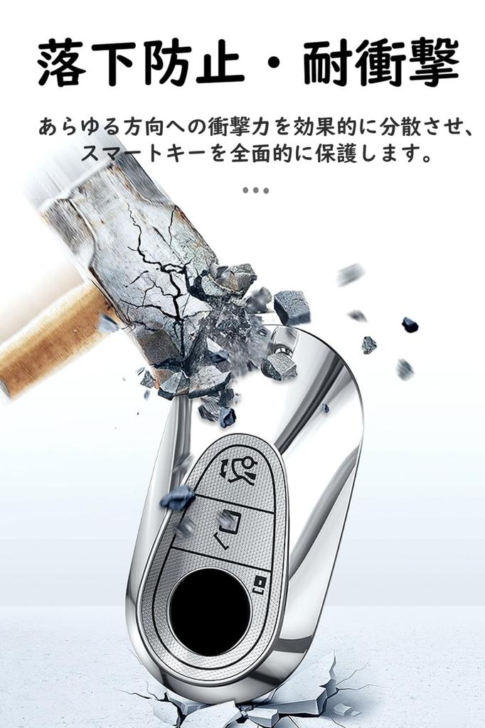 [ontto] Mercedes Dedicated Smart Key Case, Key Cover, PC Material, Keychain, For Benz, Fits