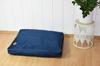 Mia Navy Blue Quilted Pillow - 70 X 60 X 8