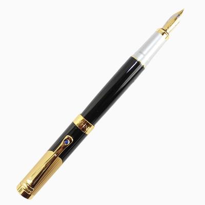 Gullor Advanced Fountain Pen Jinhao 9009 Medium Nib Black and Golden
