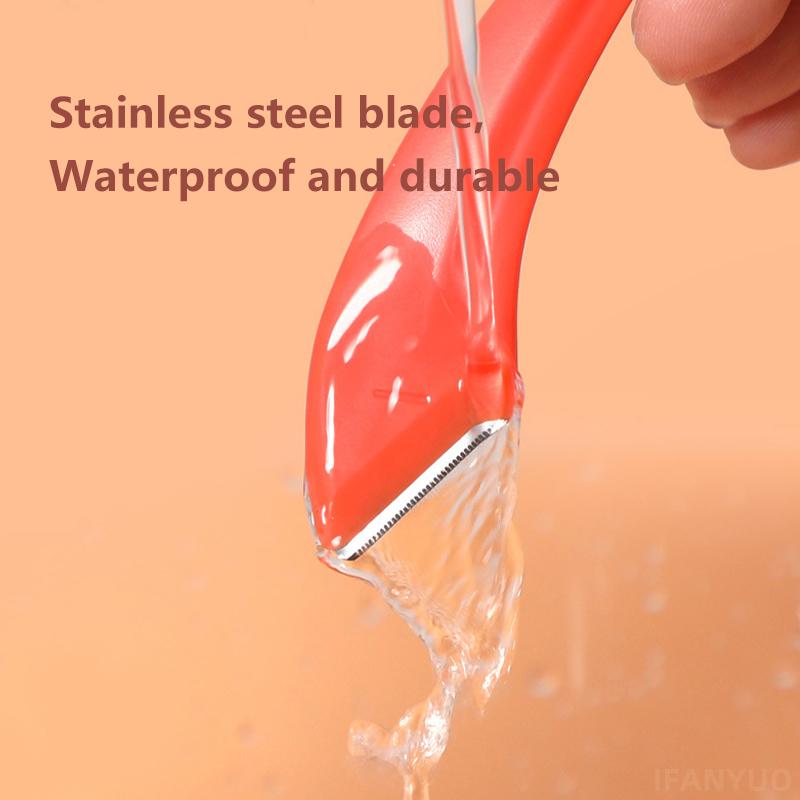 Augenbrauenrasierer, Augenbrauentrimmer, Schere, Beauty-Produkte für Frauen, Augenbrauenschere mit Kamm, Edelstahl, Beauty-Make-up-Tools