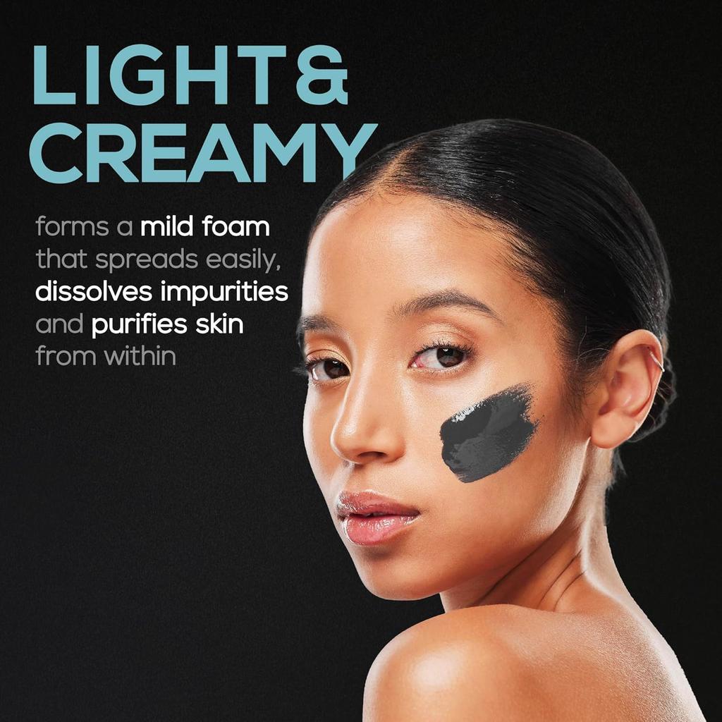 JOY Aktywny Węgiel Żel do Mycia Twarzy dla Skóry Tłustej 100ml x2 | Głębokie Oczyszczanie, Kontrola Sebum i Usuwanie Wągrów