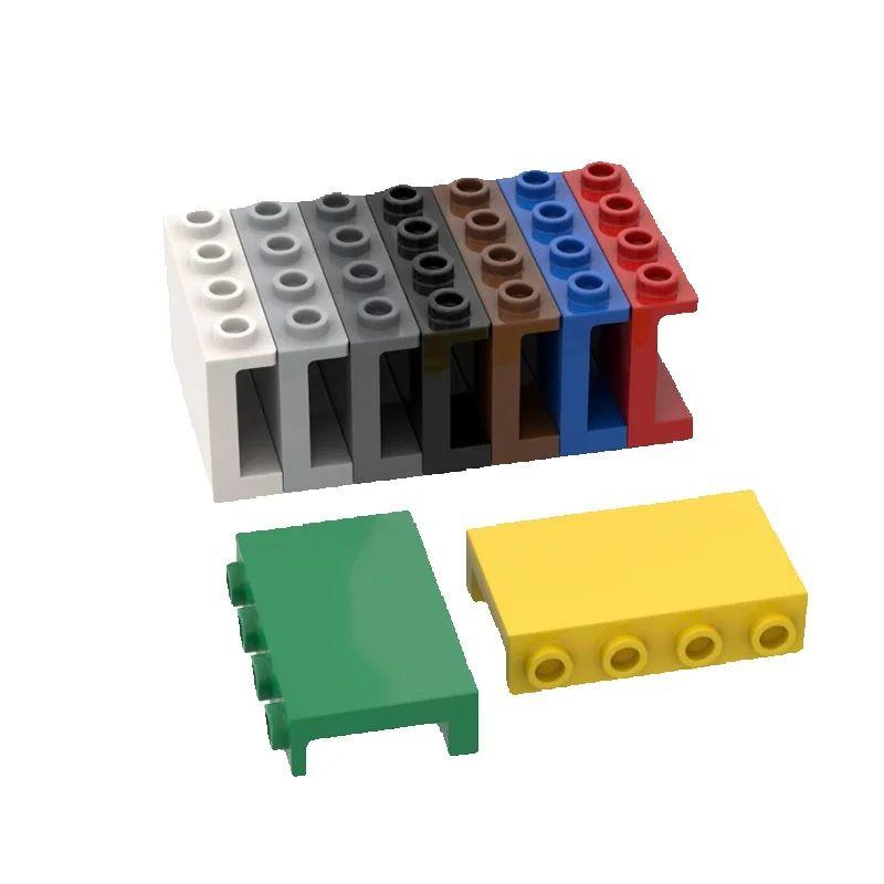 10pcs MOC 14718 Panel 1x4x2 with Side Supports Hollow Studs Building Blocks Bricks DIY Compatible Assemble House Particles Toys