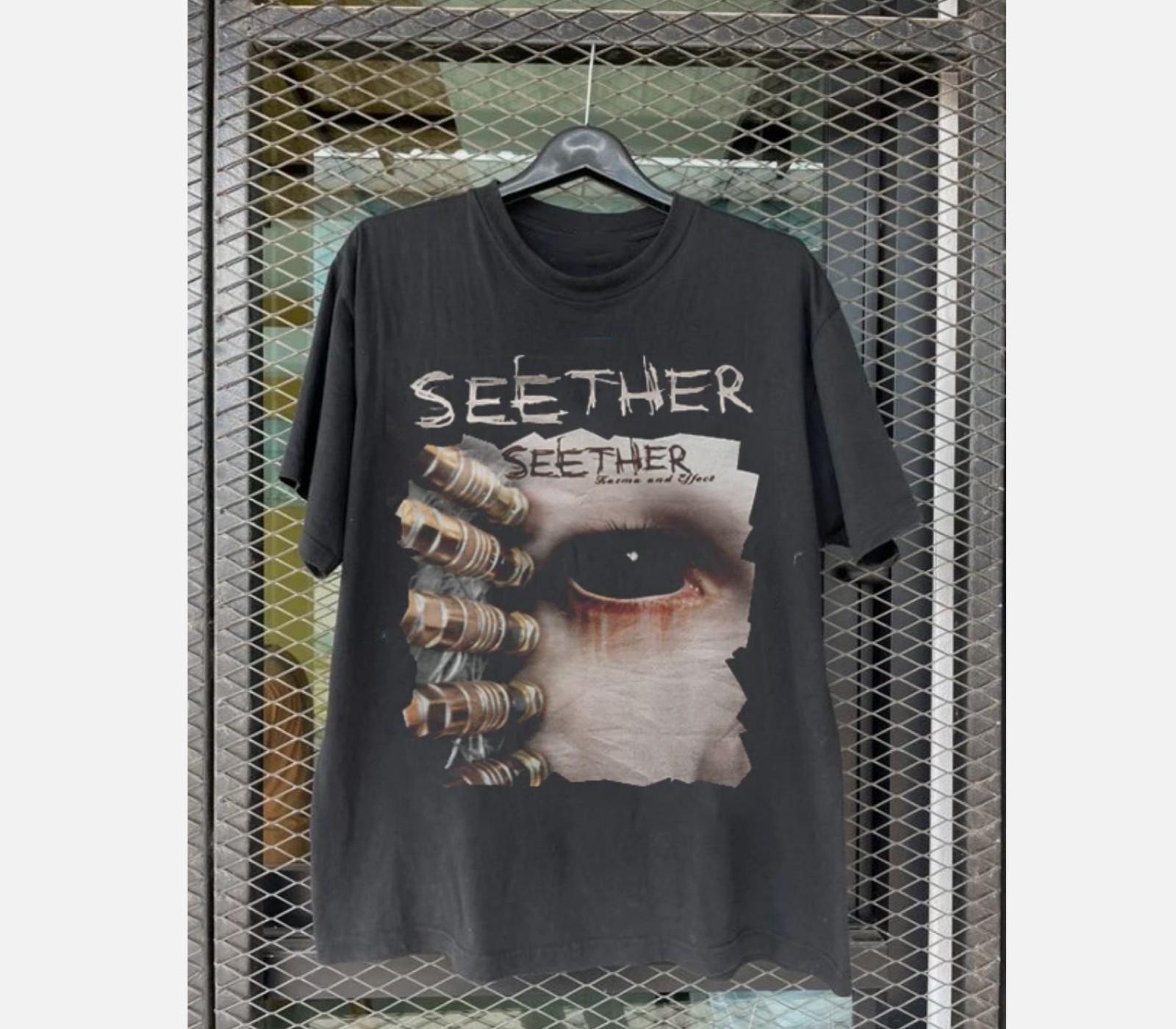 Футболка Seether Karma and Effect Полный размер S-5XL L