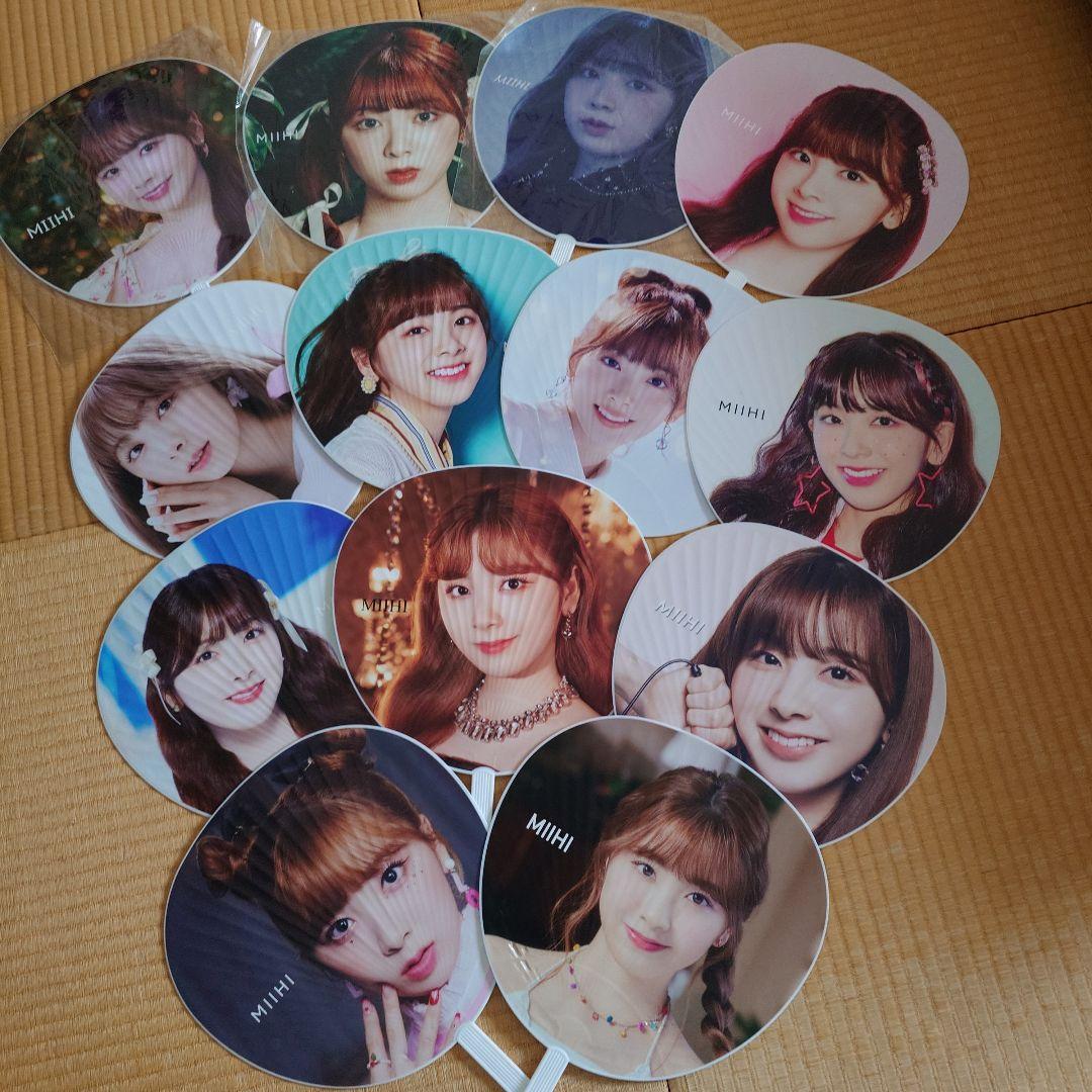 

[Б/У] NiziU Miihi MIIHI Фанаты 13 штук