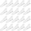 PATIKIL Headphone Wire Clip, Earphone Mount Cable Clothing Clip for Fixing Headset Headphone Earphone Wire Microphone Cord 1.3"x0.31"x0.53" - 20 Pcs