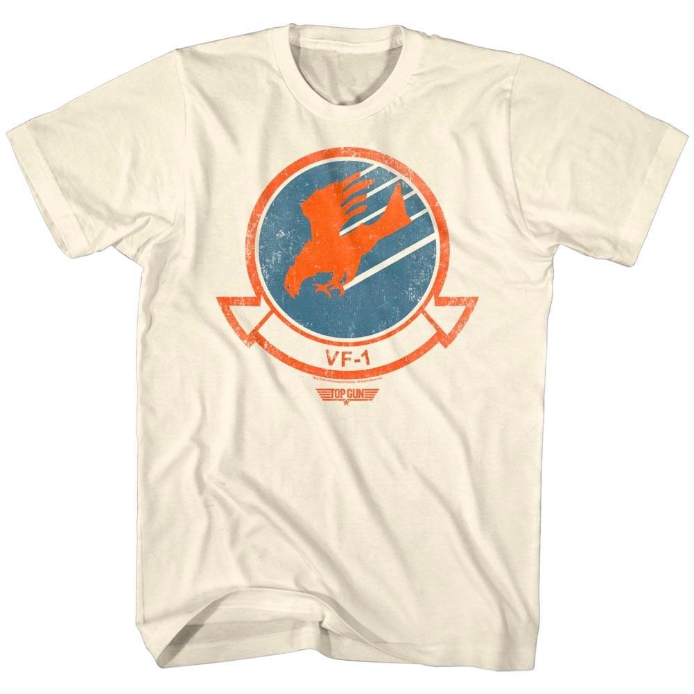 Top Gun Air Force Thunderbird Mens T Shirt VF-1 Wolfpack Elite Squadron Emblem XL