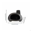 Mini Fireplace Scent Holder Ceramic Easy to Clean Scented Cone Burner for Living