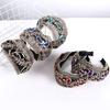 Cloth Wide Edge Korean Style Headband Headdress Female Hair Hoop Lace Embroidered Headband