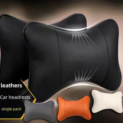 Car Seat Headrest Restraint Auto Safety Head Neck Rest Relax Pillow Cushion Pad Breathable Mesh Car Seat Neck Protector Pillow