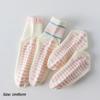 Cotton Pilates Socks for Women Breathable High-elastic Yoga Socks Sweat-absorbent Non-Slip Grip Floor Socks for Yoga Dance