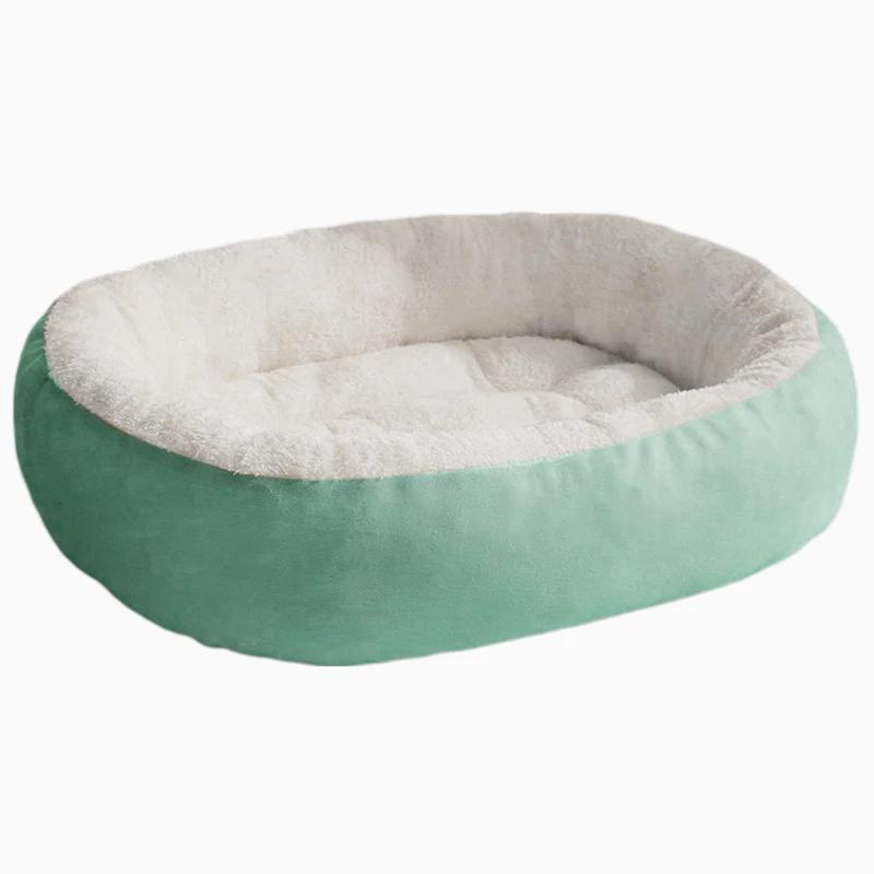 Round Dog Bed Dog Accessories Puppy Dog Mat Soft Pet Bed Winter Thickened Pad Dog Sleeping Bed Sofa Pad Dog Small Large Dogs