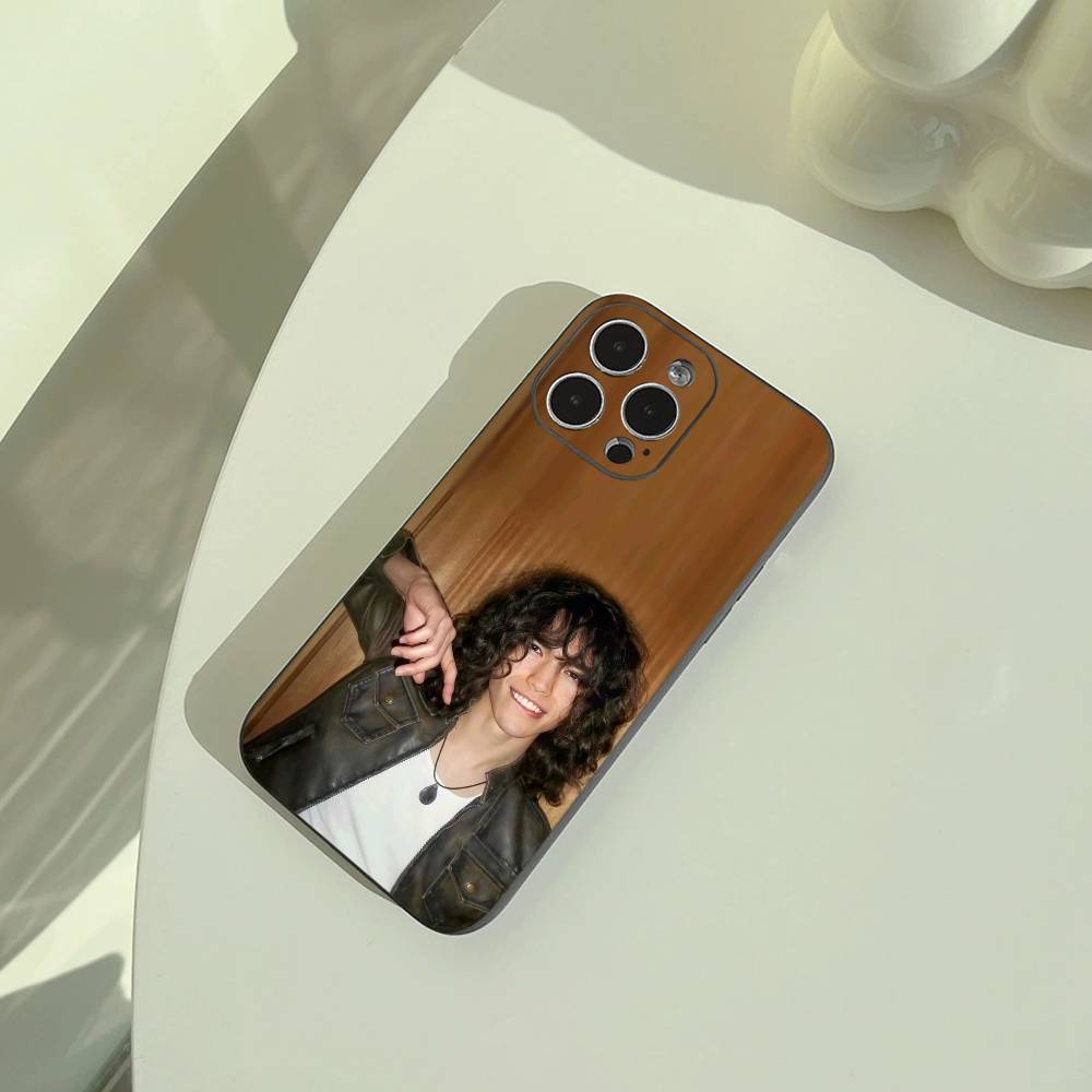 Pop singer-C-Conan-G- Gray Phone Case For iPhone 17,16,15,14,13,12,11 Pro Max,16/15/14Plus,XS Soft Black Cover